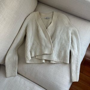 Madewell Cropped Wool Cardigan